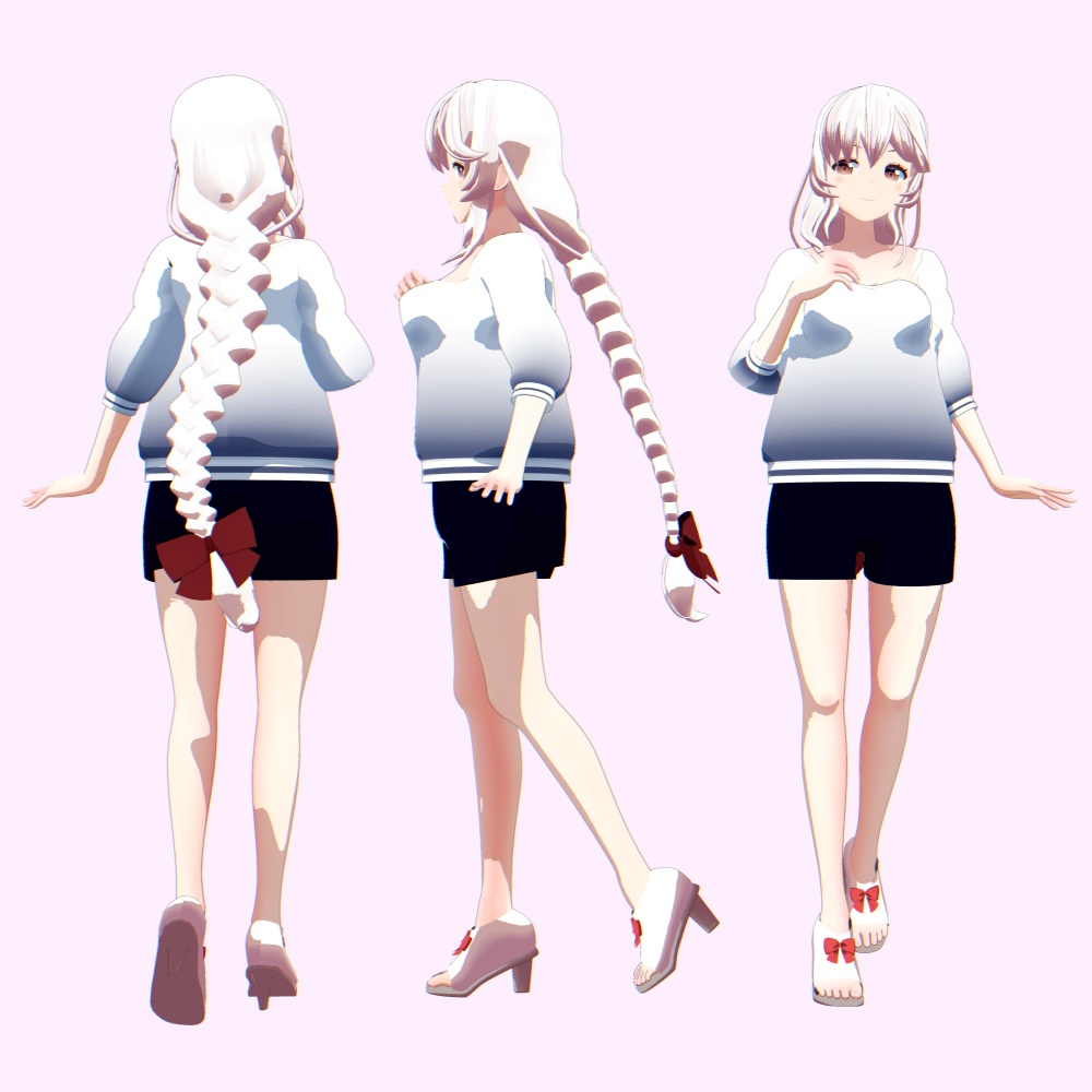 オリジナル3Dモデル / エルムナ / Erlmna