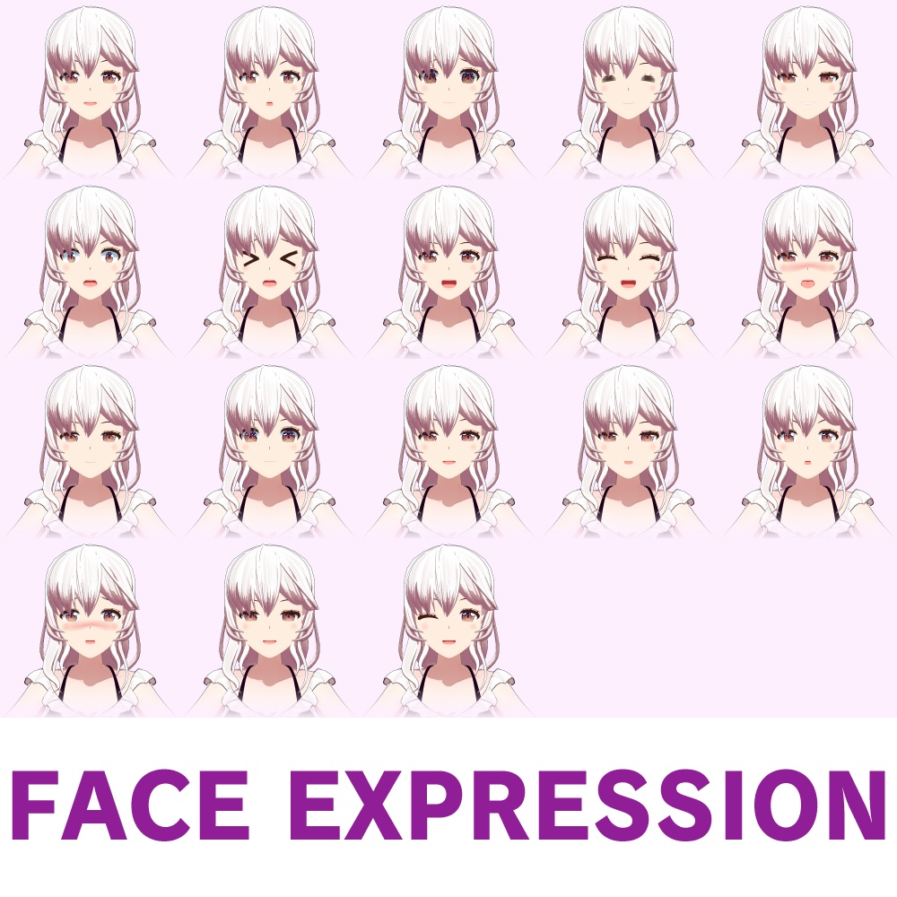 オリジナル3Dモデル / エルムナ / Erlmna