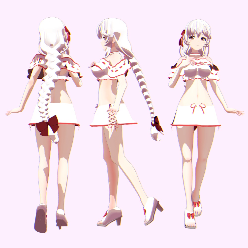 オリジナル3Dモデル / エルムナ / Erlmna