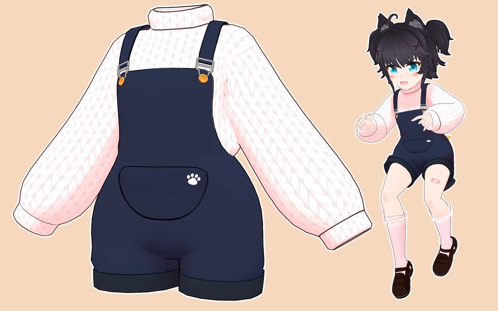 オリジナル3Dモデル / ルカッツェ / Lukatze