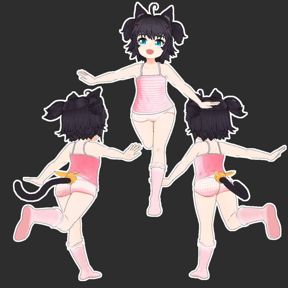 オリジナル3Dモデル / ルカッツェ / Lukatze