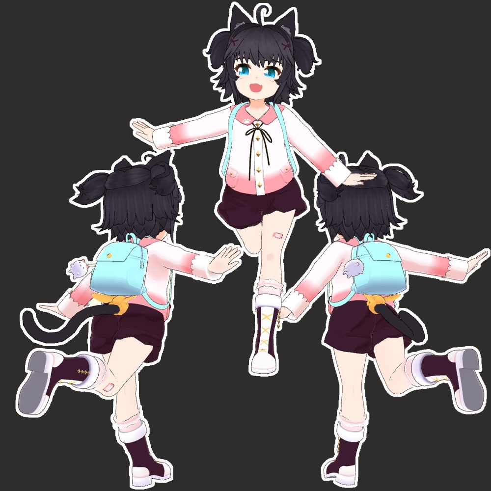 オリジナル3Dモデル / ルカッツェ / Lukatze