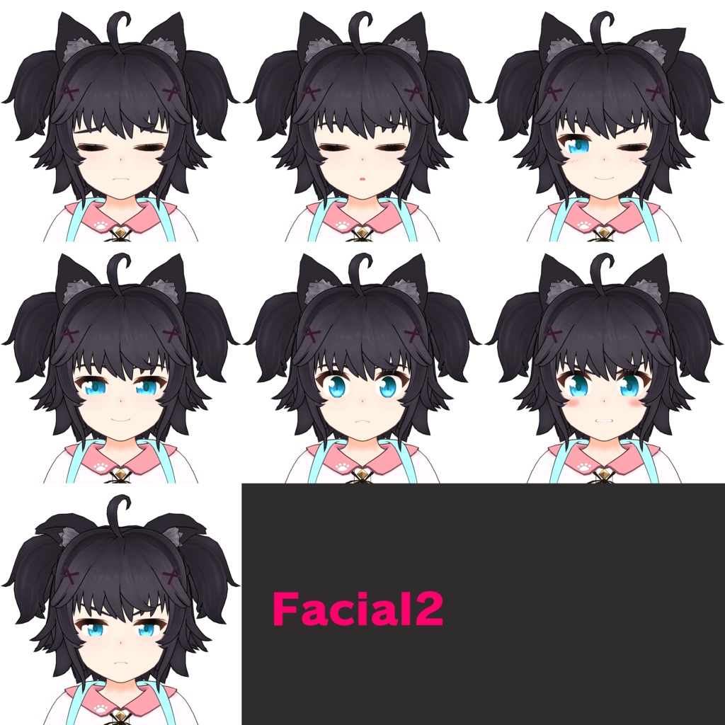 オリジナル3Dモデル / ルカッツェ / Lukatze