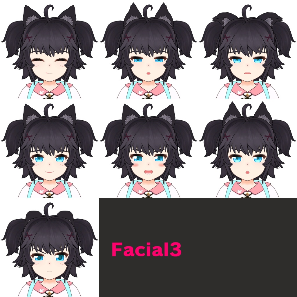 オリジナル3Dモデル / ルカッツェ / Lukatze