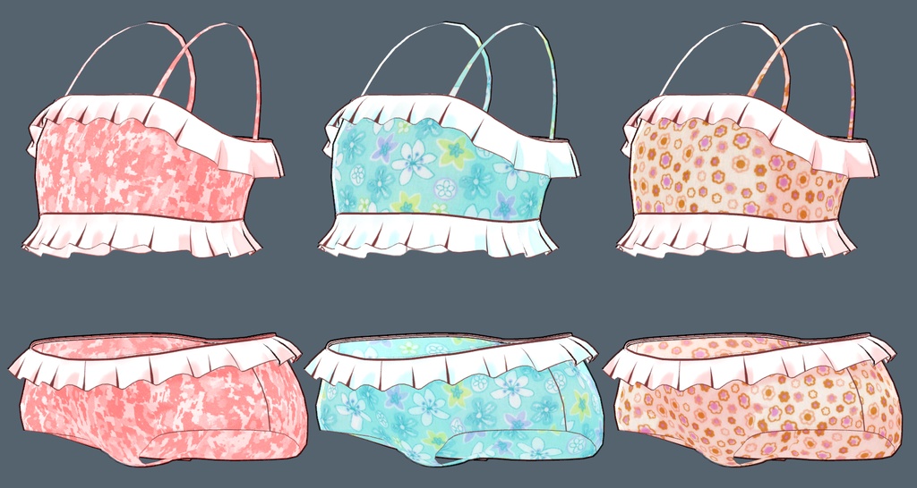 オリジナル3Dモデル / ルカッツェ / Lukatze