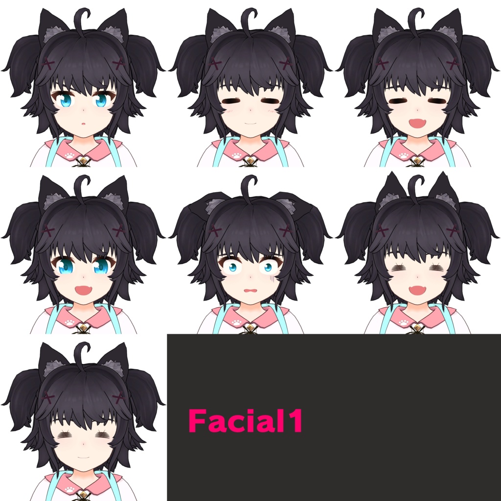 オリジナル3Dモデル / ルカッツェ / Lukatze