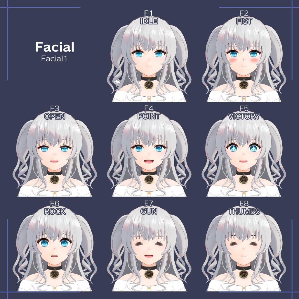 オリジナル3Dモデル / ティルムナ / Thilmna