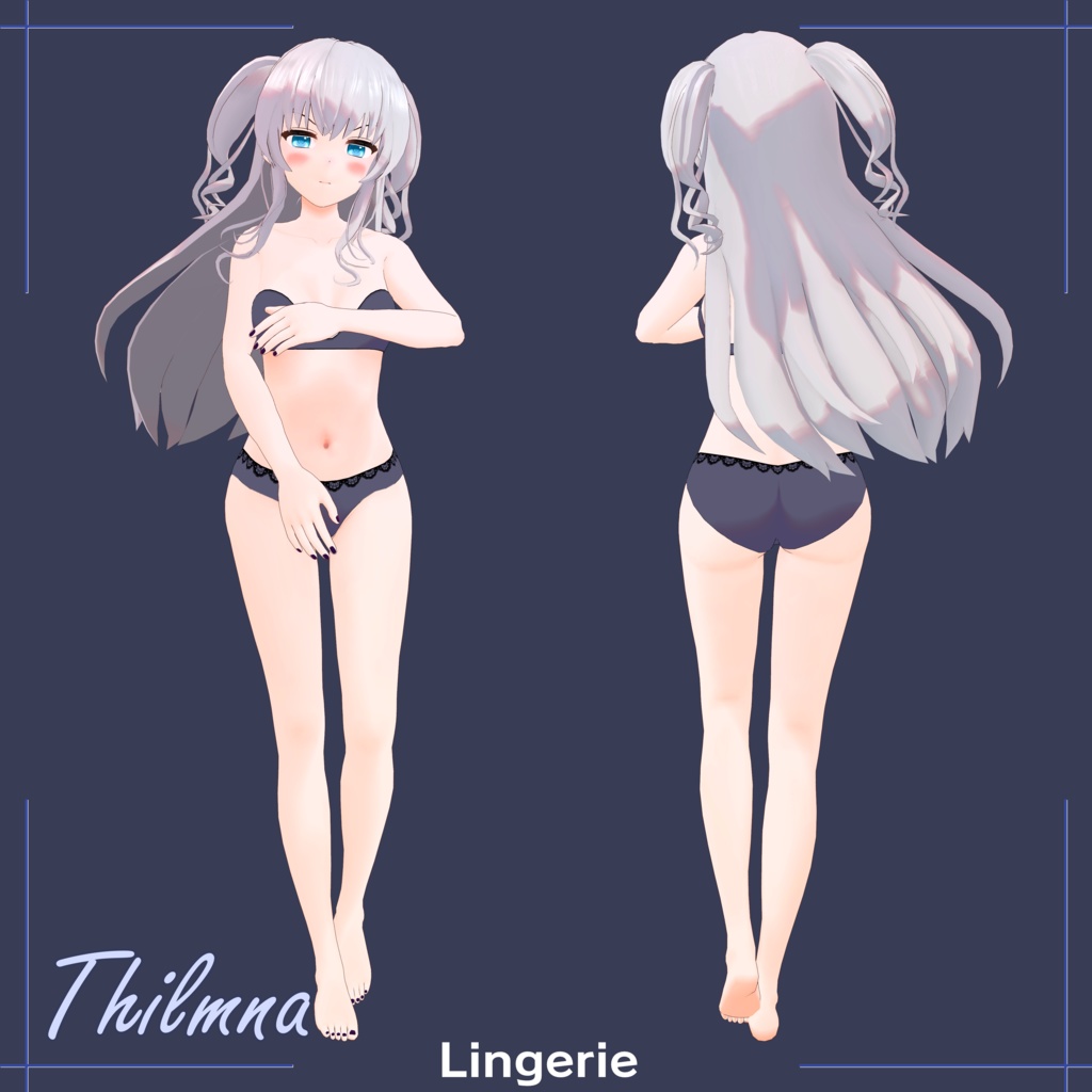 オリジナル3Dモデル / ティルムナ / Thilmna