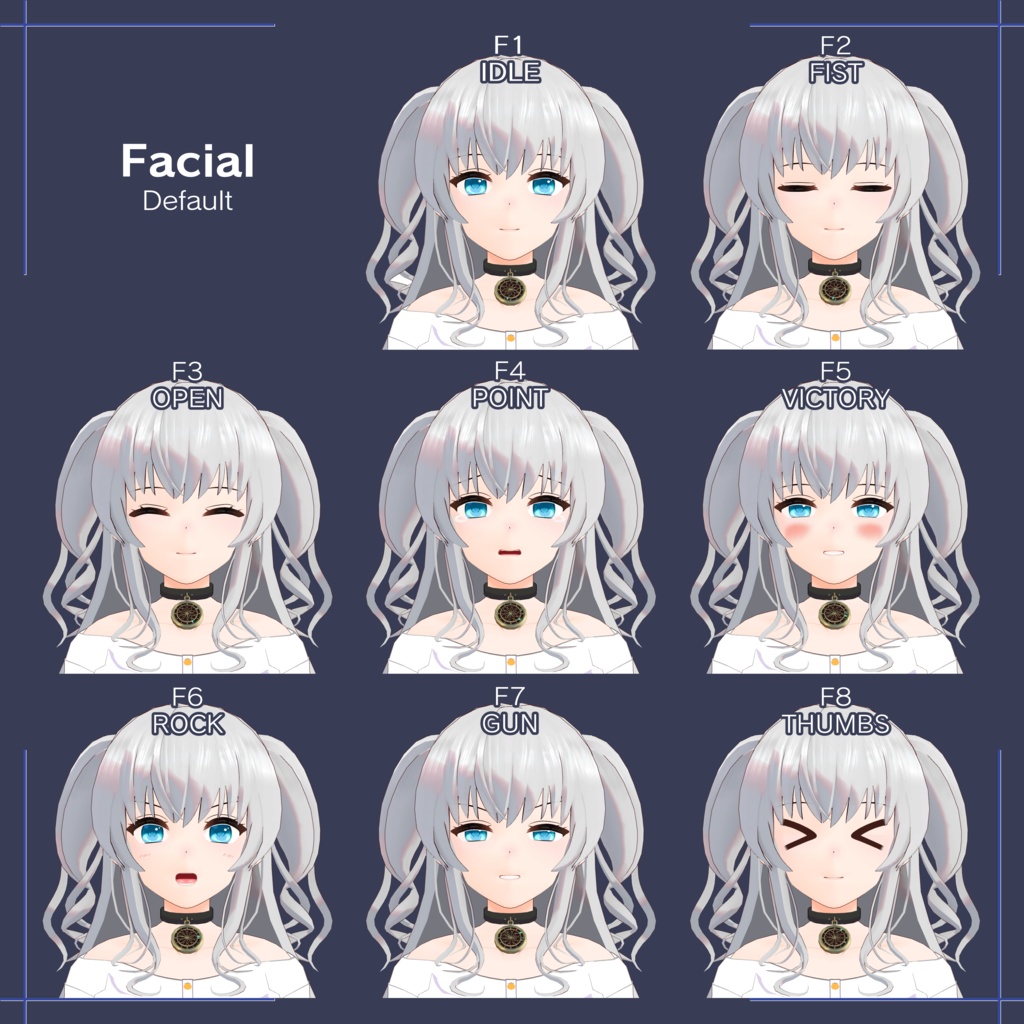 オリジナル3Dモデル / ティルムナ / Thilmna