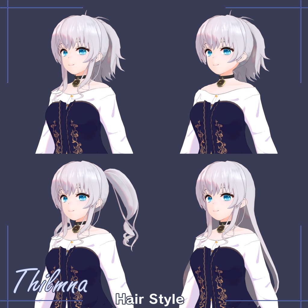 オリジナル3Dモデル / ティルムナ / Thilmna