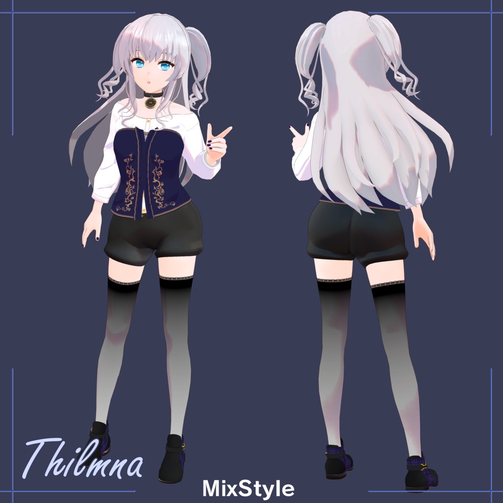 オリジナル3Dモデル / ティルムナ / Thilmna