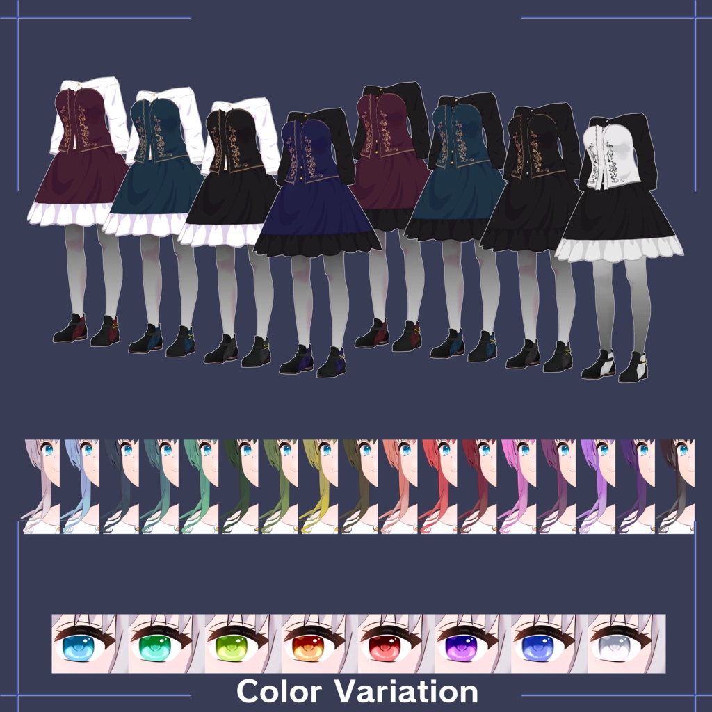 オリジナル3Dモデル / ティルムナ / Thilmna