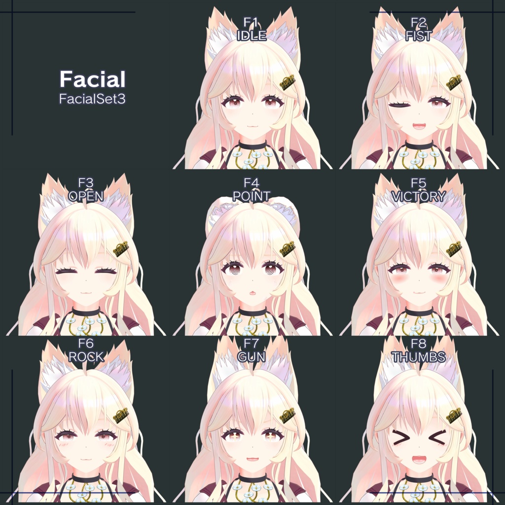 オリジナル3Dモデル / ファルムナ / Falmna