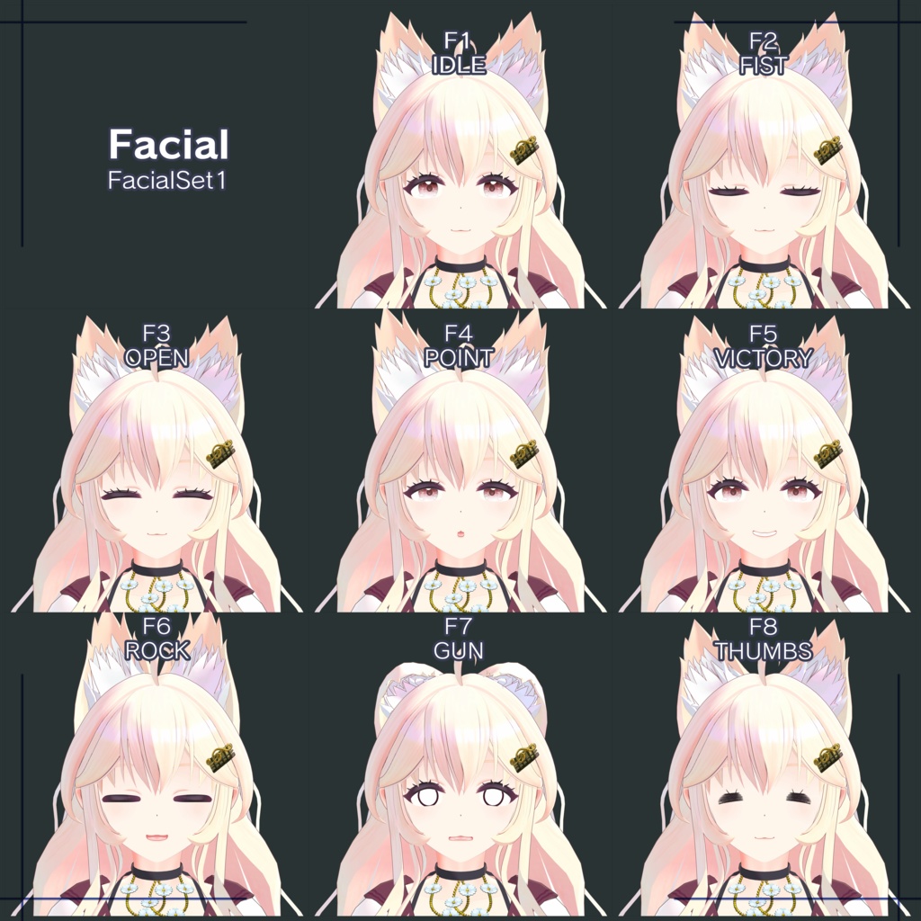 オリジナル3Dモデル / ファルムナ / Falmna