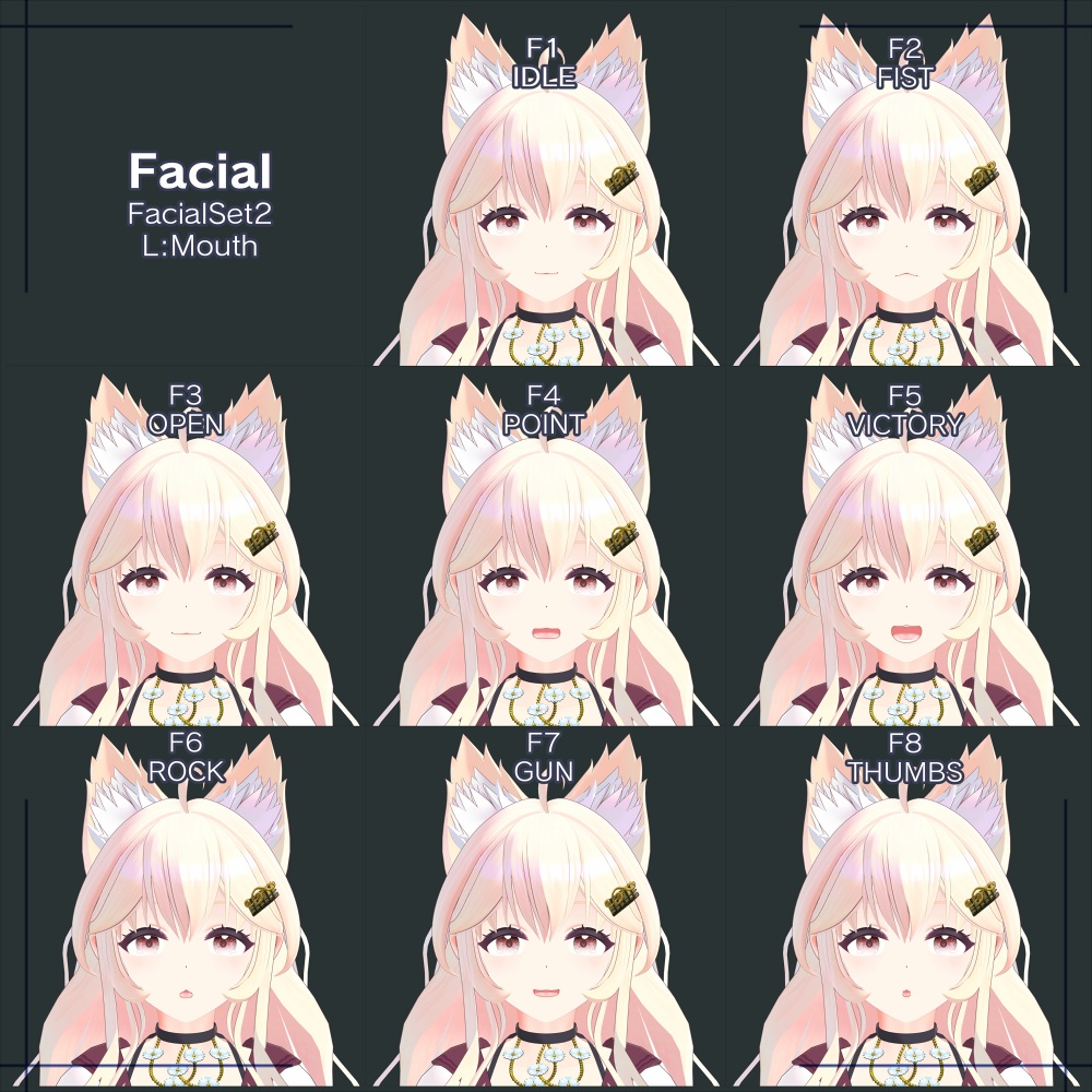 オリジナル3Dモデル / ファルムナ / Falmna