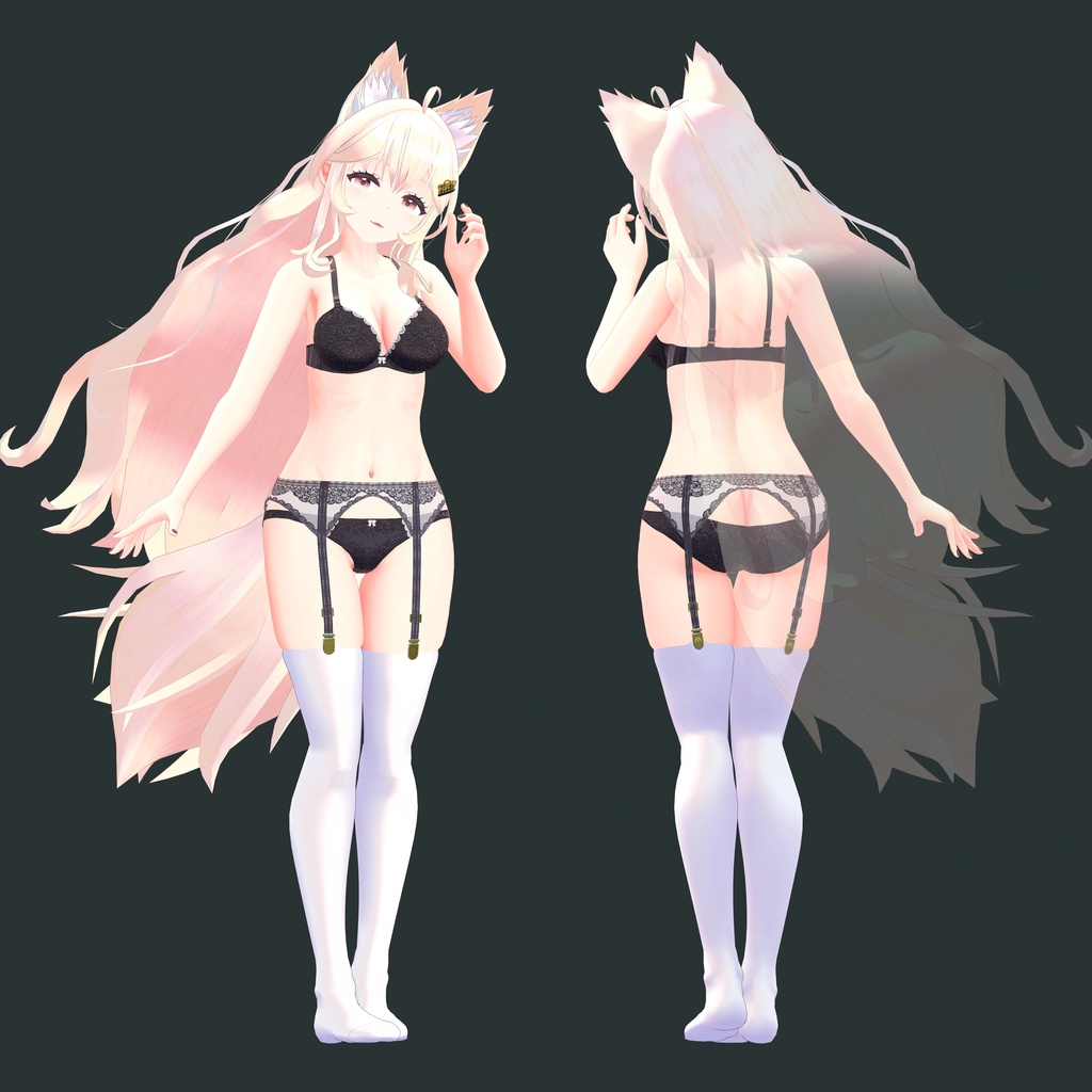 オリジナル3Dモデル / ファルムナ / Falmna