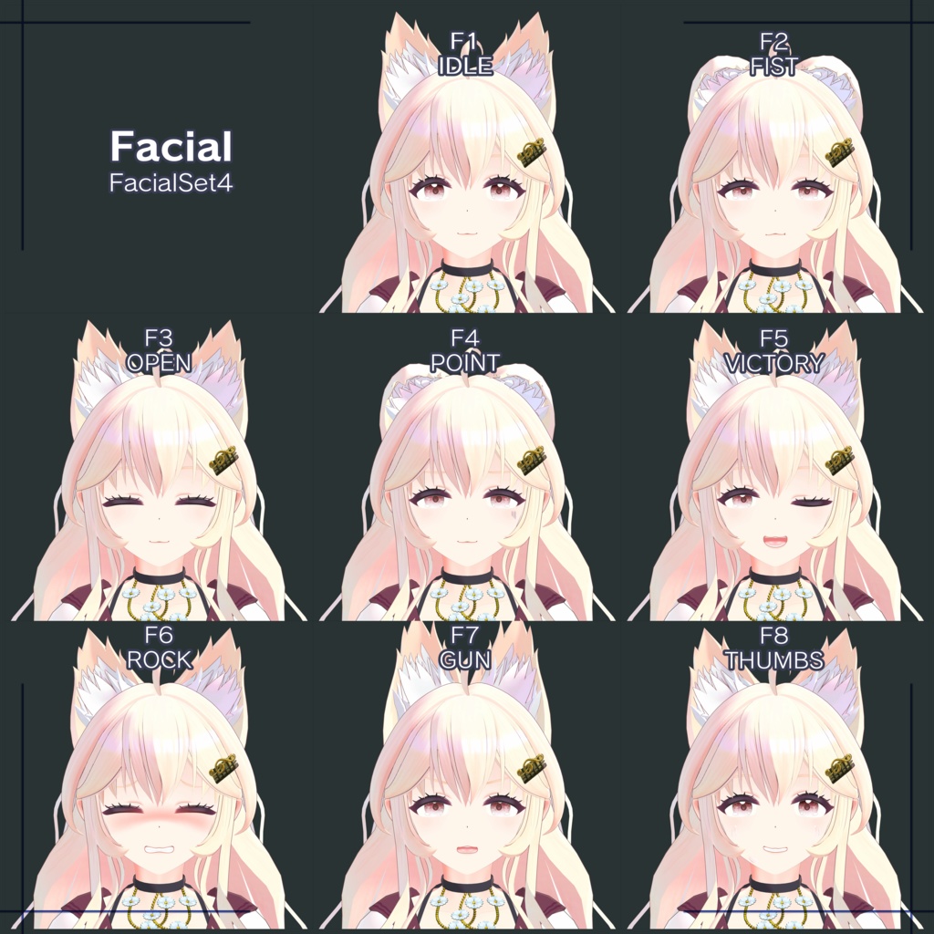 オリジナル3Dモデル / ファルムナ / Falmna