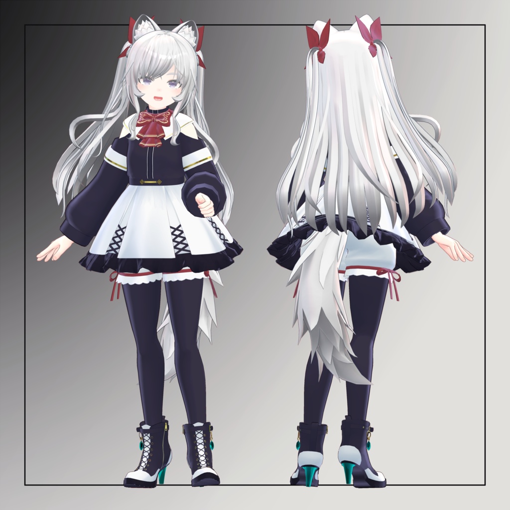 オリジナル3Dモデル / キャティーア / Catiea