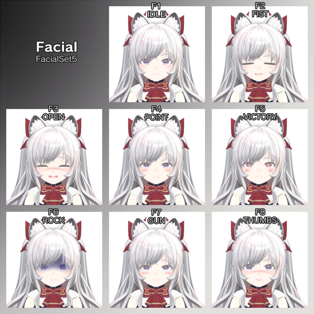 オリジナル3Dモデル / キャティーア / Catiea