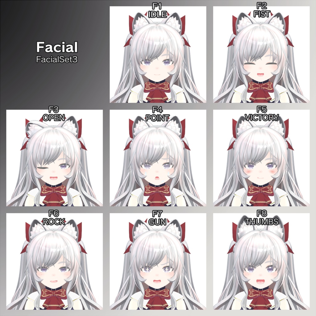 オリジナル3Dモデル / キャティーア / Catiea