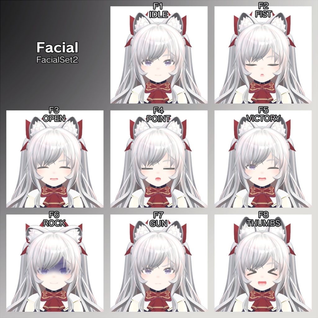 オリジナル3Dモデル / キャティーア / Catiea