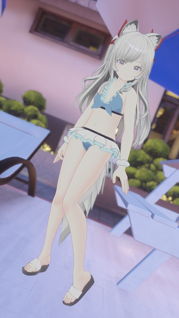 オリジナル3Dモデル / キャティーア / Catiea