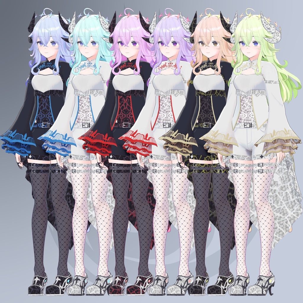 オリジナル3Dモデル / アルドナ / Aldona