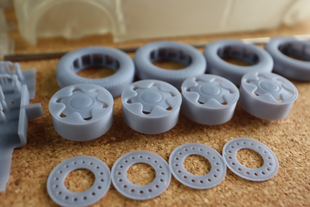 1/24 スズキアルトラパン 3Dプリンター出力未塗装モデル