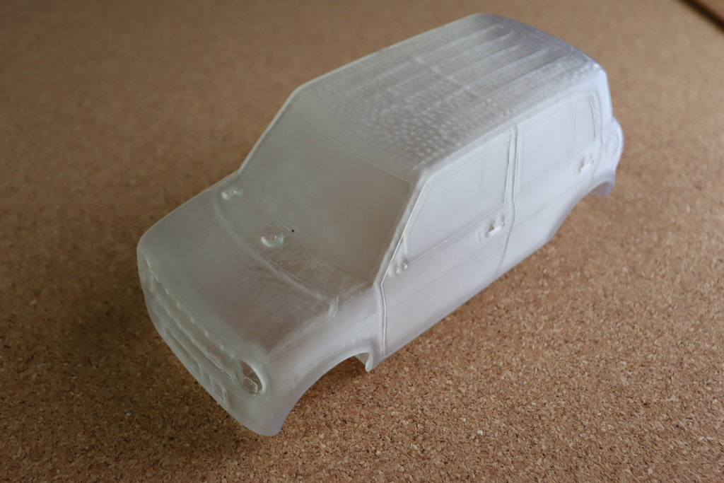 1/24 スズキアルトラパン 3Dプリンター出力未塗装モデル