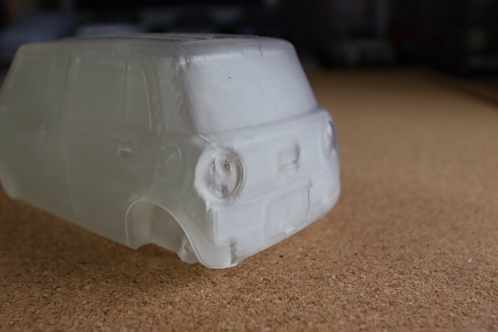 1/24 スズキアルトラパン 3Dプリンター出力未塗装モデル