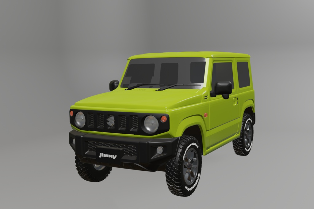 1/24 ジムニーJB64 3Dプリンター用CHITUBOXファイル