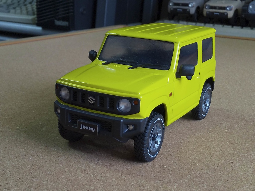 1/24 ジムニーJB64 3Dプリンター出力未塗装モデル
