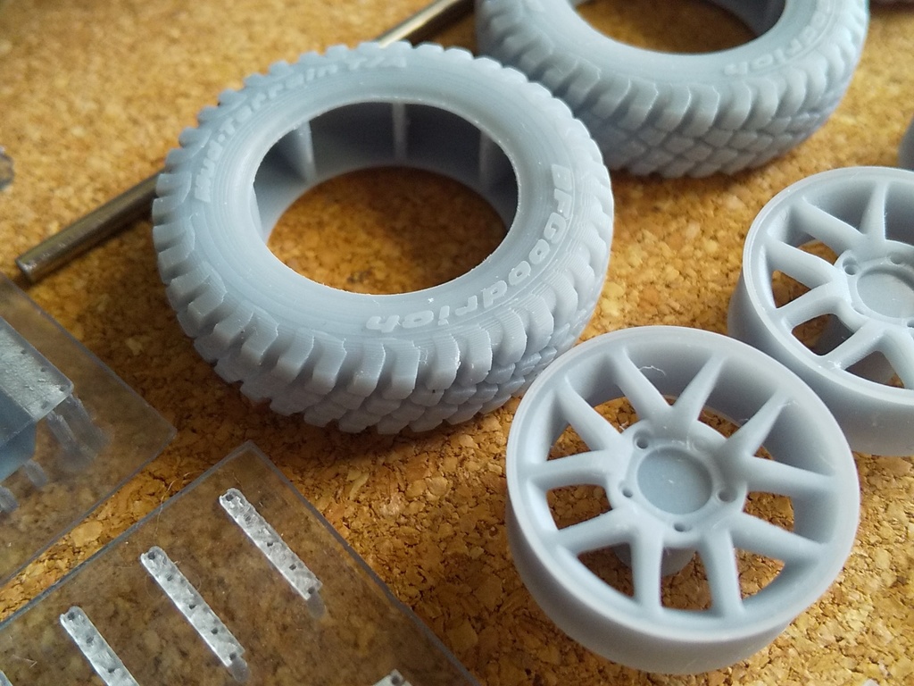 1/24 ジムニーJB64 3Dプリンター出力未塗装モデル