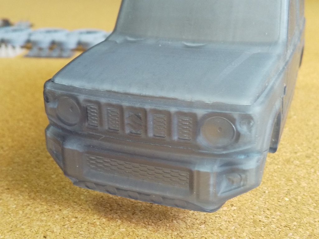 1/24 ジムニーJB64 3Dプリンター出力未塗装モデル