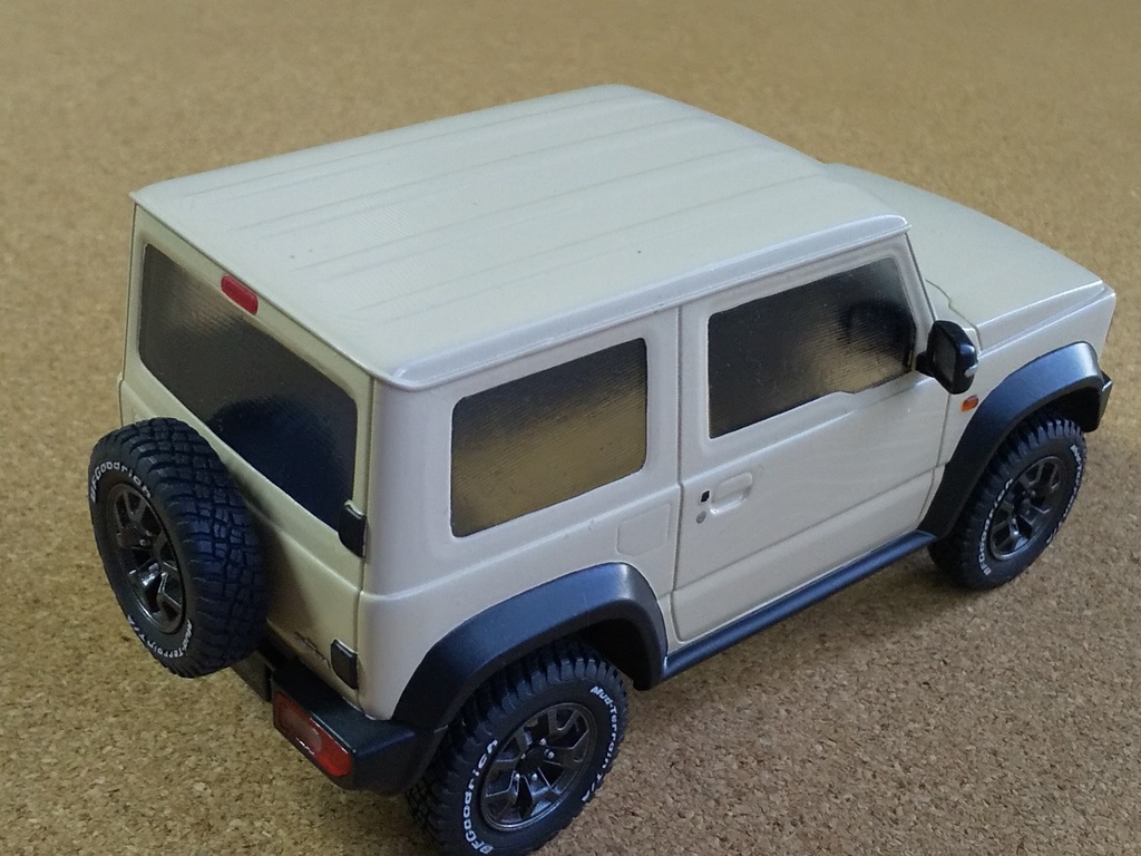 1/24ジムニーシエラJB74 3Dプリンター出力未塗装モデル