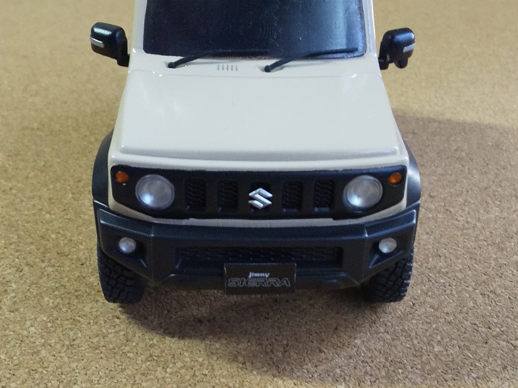 1/24ジムニーシエラJB74 3Dプリンター出力未塗装モデル