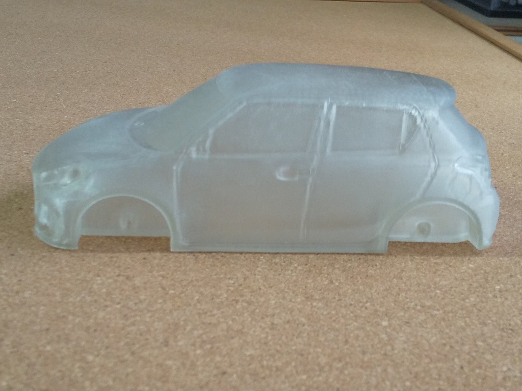 1/24スイフトスポーツ 3Dプリンター出力未塗装モデル