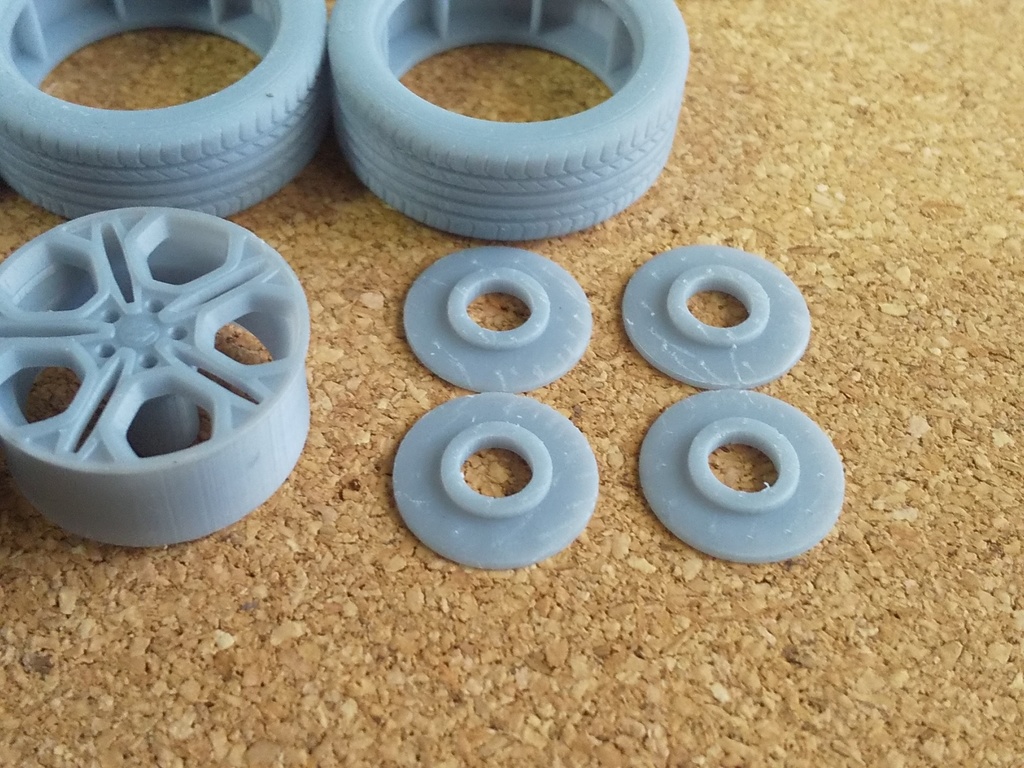 1/24スイフトスポーツ 3Dプリンター出力未塗装モデル