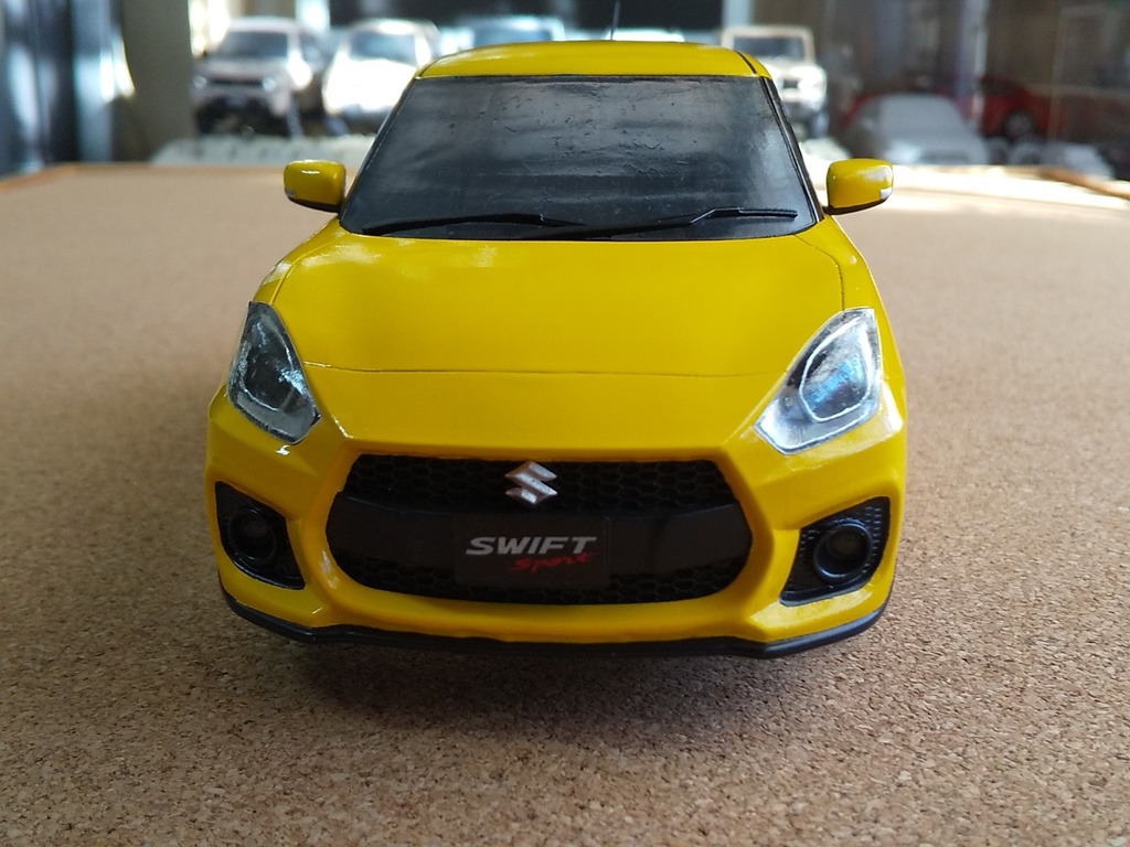 1/24スイフトスポーツ 3Dプリンター出力未塗装モデル