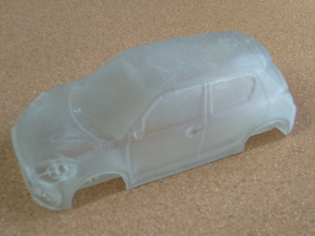 1/24スイフトスポーツ 3Dプリンター出力未塗装モデル