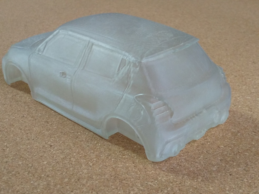 1/24スイフトスポーツ 3Dプリンター出力未塗装モデル