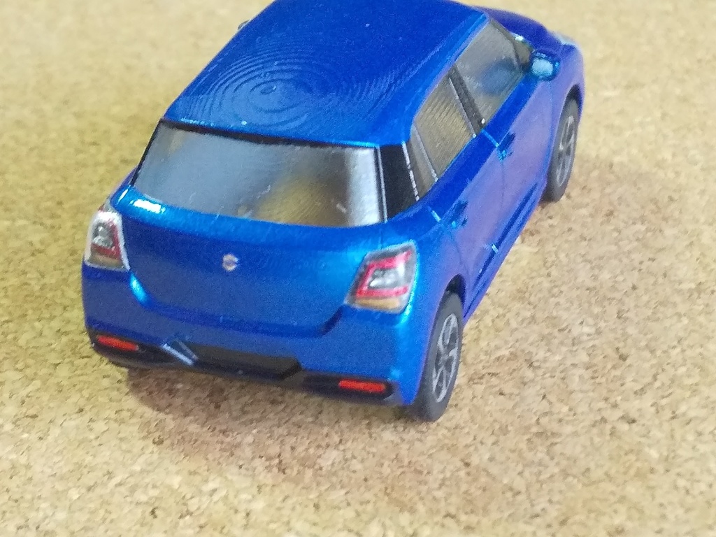 1/64新型スイフト3Dプリンター出力未塗装モデル