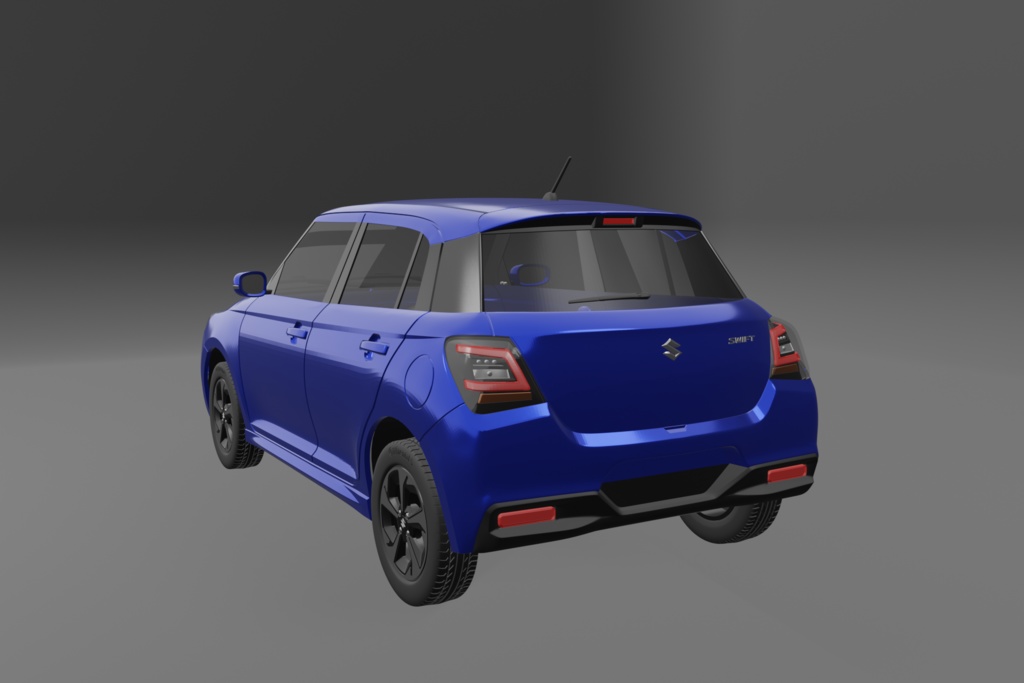 1/64新型スイフト3Dプリンター出力未塗装モデル