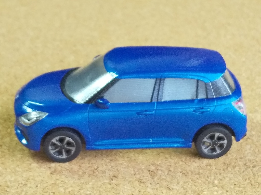 1/64新型スイフト3Dプリンター出力未塗装モデル
