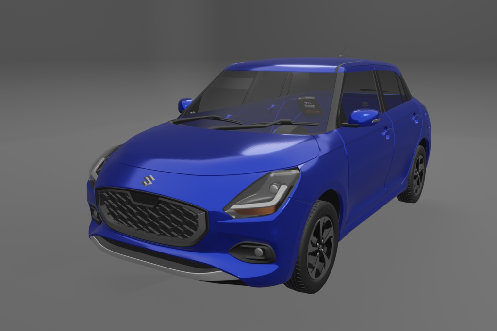 1/64新型スイフト3Dプリンター出力未塗装モデル