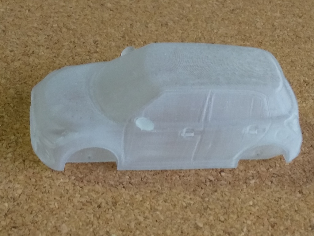 1/64新型スイフト3Dプリンター出力未塗装モデル