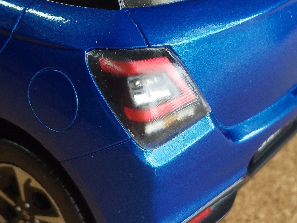 1/24スイフト(新型)3Dプリンター出力未塗装モデル