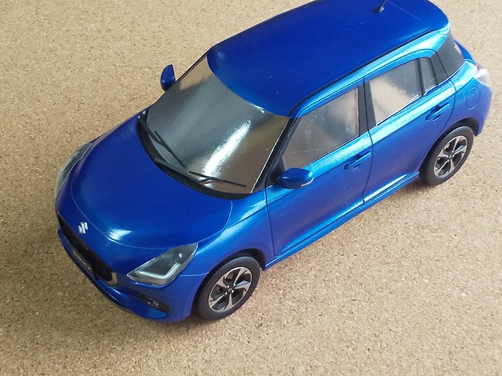 1/24スイフト(新型)3Dプリンター出力未塗装モデル