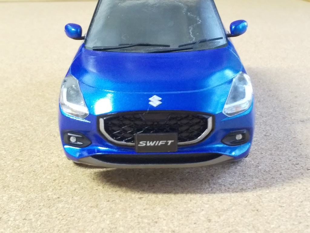 1/24スイフト(新型)3Dプリンター出力未塗装モデル