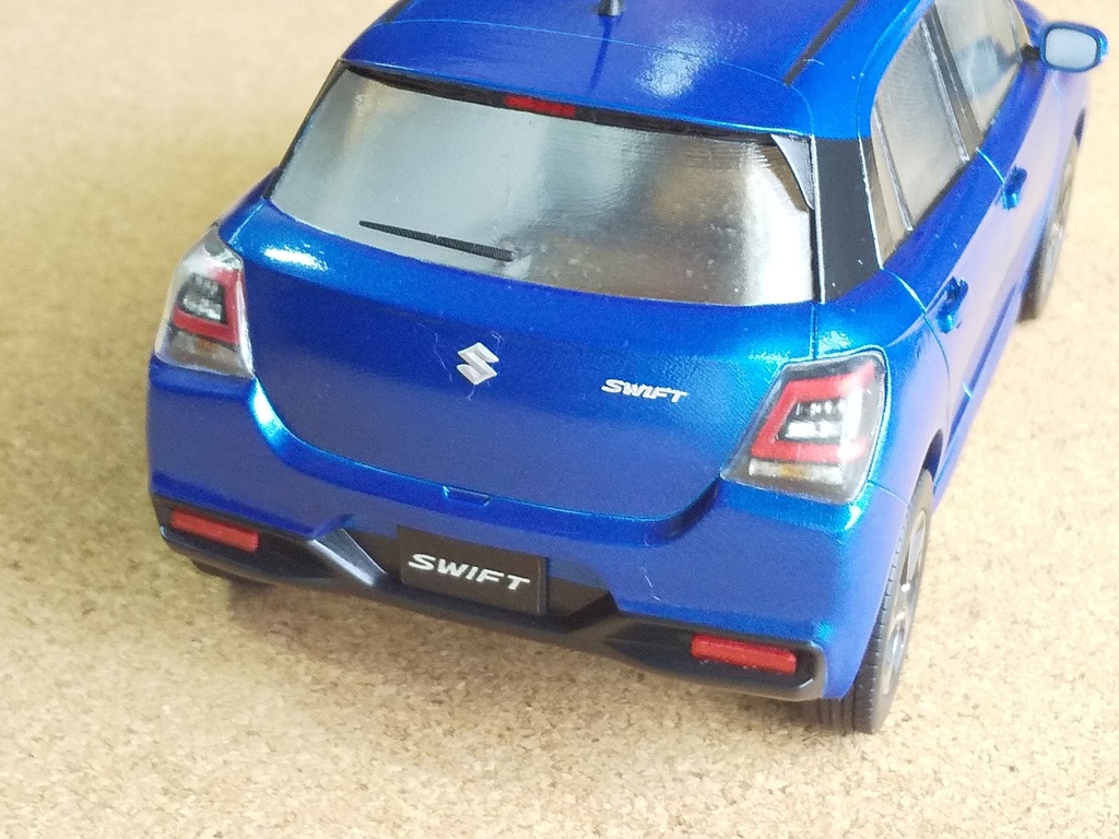 1/24スイフト(新型)3Dプリンター出力未塗装モデル
